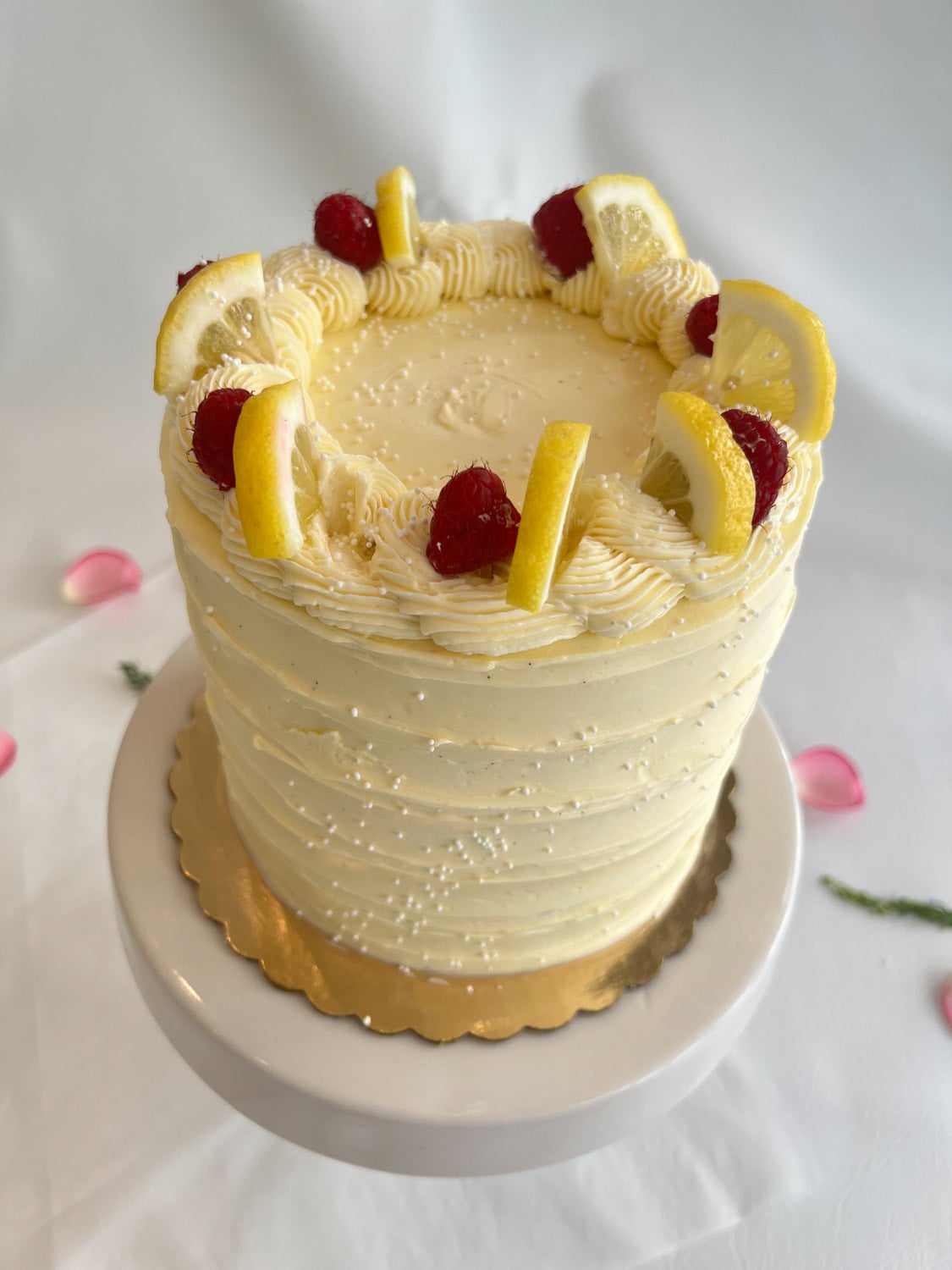 Lemon Raspberry Cake Near Me - Order a Cake Spring TX | Luliet