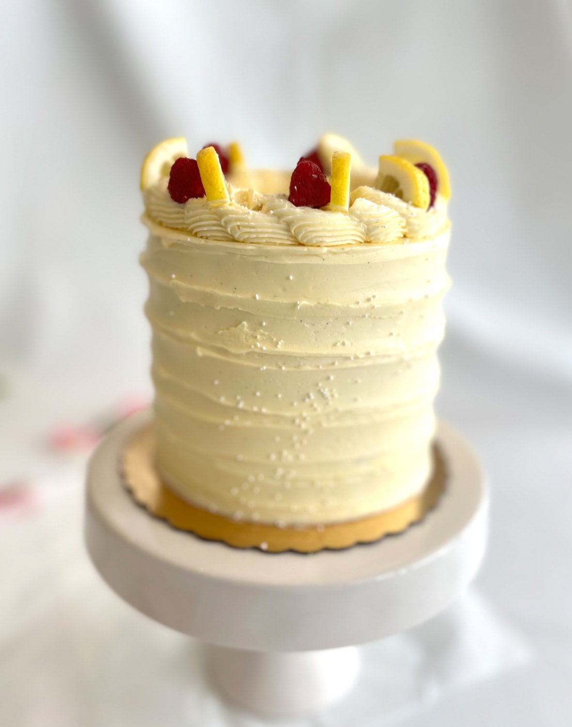 Lemon Raspberry Cake Near Me - Order a Cake Spring TX | Luliet