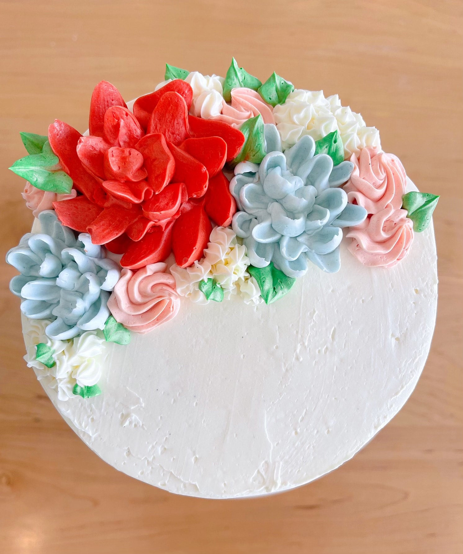 The Emily Floral Cake Order a Cake Near Me Spring TX Luliet Bakery
